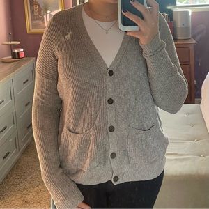Abercrombie & Fitch Knit Button-Up Cardigan